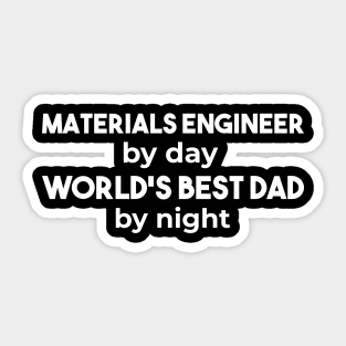 materials engineer Sticker